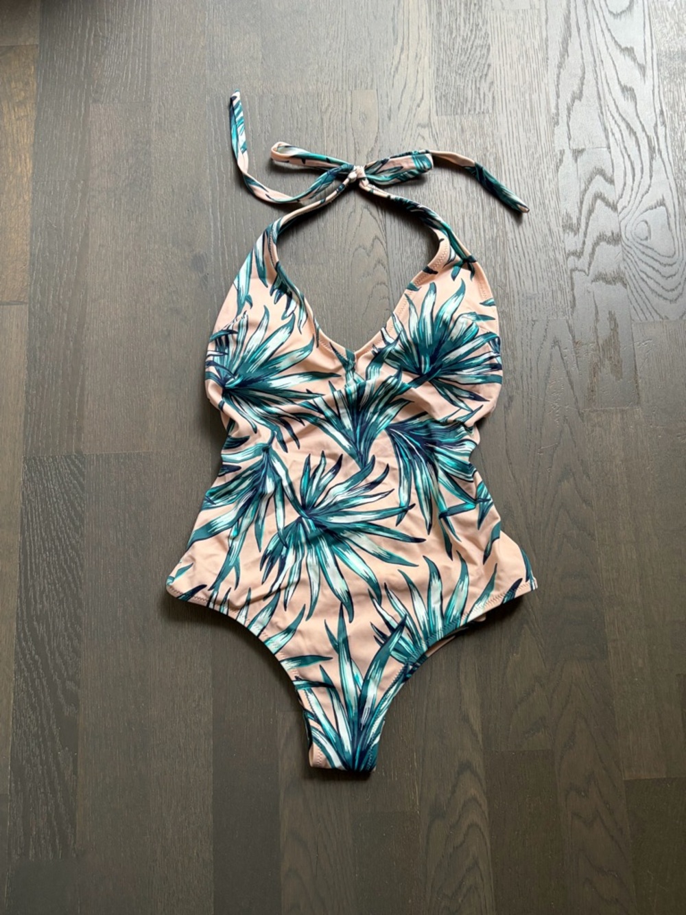 Victorias secret pink one piece swimsuit halter